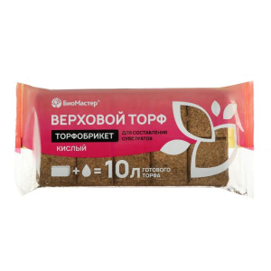 торфобрикет кислый