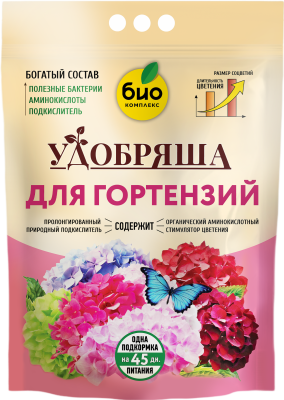 БИО-комплекс Удобрение органическое для гортензий, ТМ Удобряша (2,8 кг [3]|)