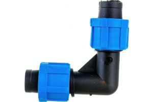 Угол для капельной ленты зажимной