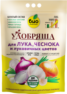 БИО-комплекс Удобрение органическое для лука и чеснока, ТМ Удобряша (2,8 кг [3]|)