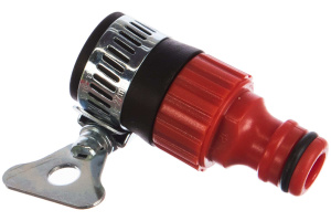 Адаптер внешний, 1 2 пласт. с хомутом