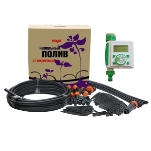 Капельный полив Жук - от водопровода с таймером 30 растений