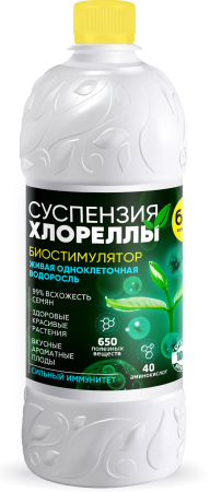 БИО-комплекс Суспензия Хлореллы (1 л кругл. [12])