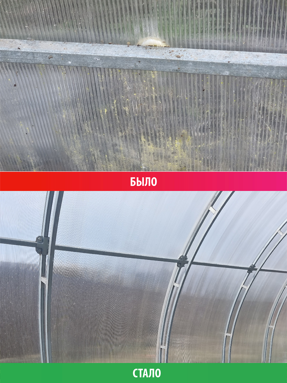 ДАЧНЫЙ ПОМОЩНИК, Средство для мойки теплиц, концентрат