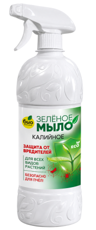 ДАЧНЫЙ ПОМОЩНИК, Зеленое мыло (калиевое), пульверизатор (1 л [12])