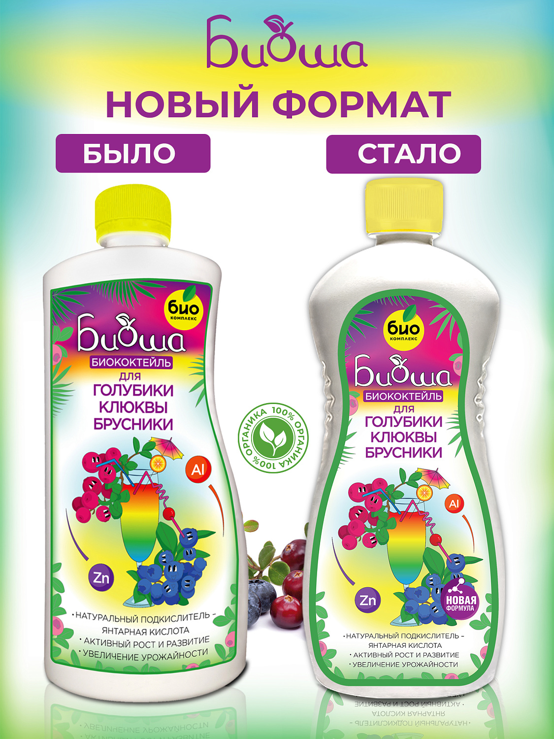 БИОкоктейль для голубики, брусники и клюквы ТМ БИОША