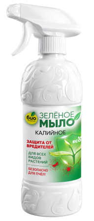 ДАЧНЫЙ ПОМОЩНИК, Зеленое мыло (калиевое), пульверизатор (500 мл кругл. [18])