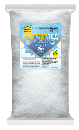 ДАЧНЫЙ ПОМОЩНИК, Противоледный реагент РАСТАЕТЛЁД (5 кг [1])