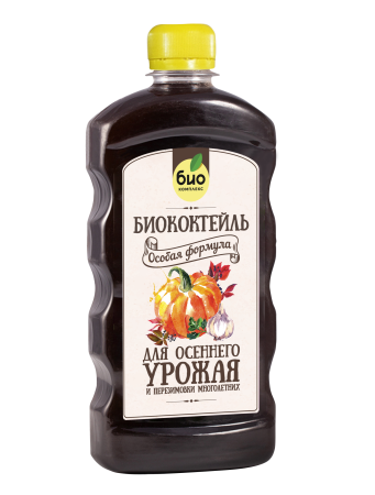 Осенний коктейль 0,5 л мокап