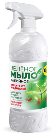 ДАЧНЫЙ ПОМОЩНИК, Зеленое мыло (калиевое), пульверизатор (1 л [12])