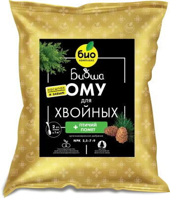 БИО-комплекс ОМУ для хвойных культур, ТМ БИОША