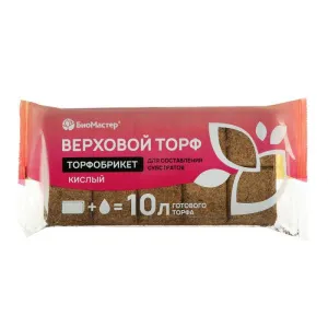 торфобрикет кислый