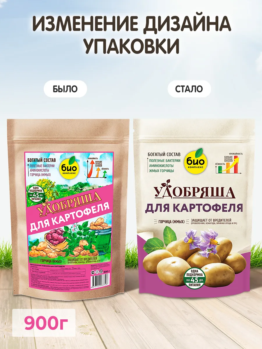 БИО-комплекс Удобрение органическое для картофеля, ТМ Удобряша