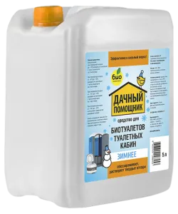 ДАЧНЫЙ ПОМОЩНИК, Для биотуалетов и туалетных кабин Зимнее, 5000мл