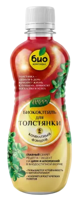 Биококтейль для толстянки, комнатный фэншуй ТМ HAPPY (350 мл [30])