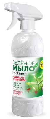 ДАЧНЫЙ ПОМОЩНИК, Зеленое мыло (калиевое), пульверизатор (500 мл кругл. [18])